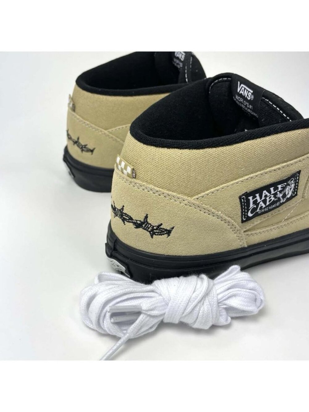 Mens Sz 10.5 - Rare Vans Half Cab Pro x Elijah Berle Khaki VN0A5FCDZF5 NEW - Picture 8 of 10